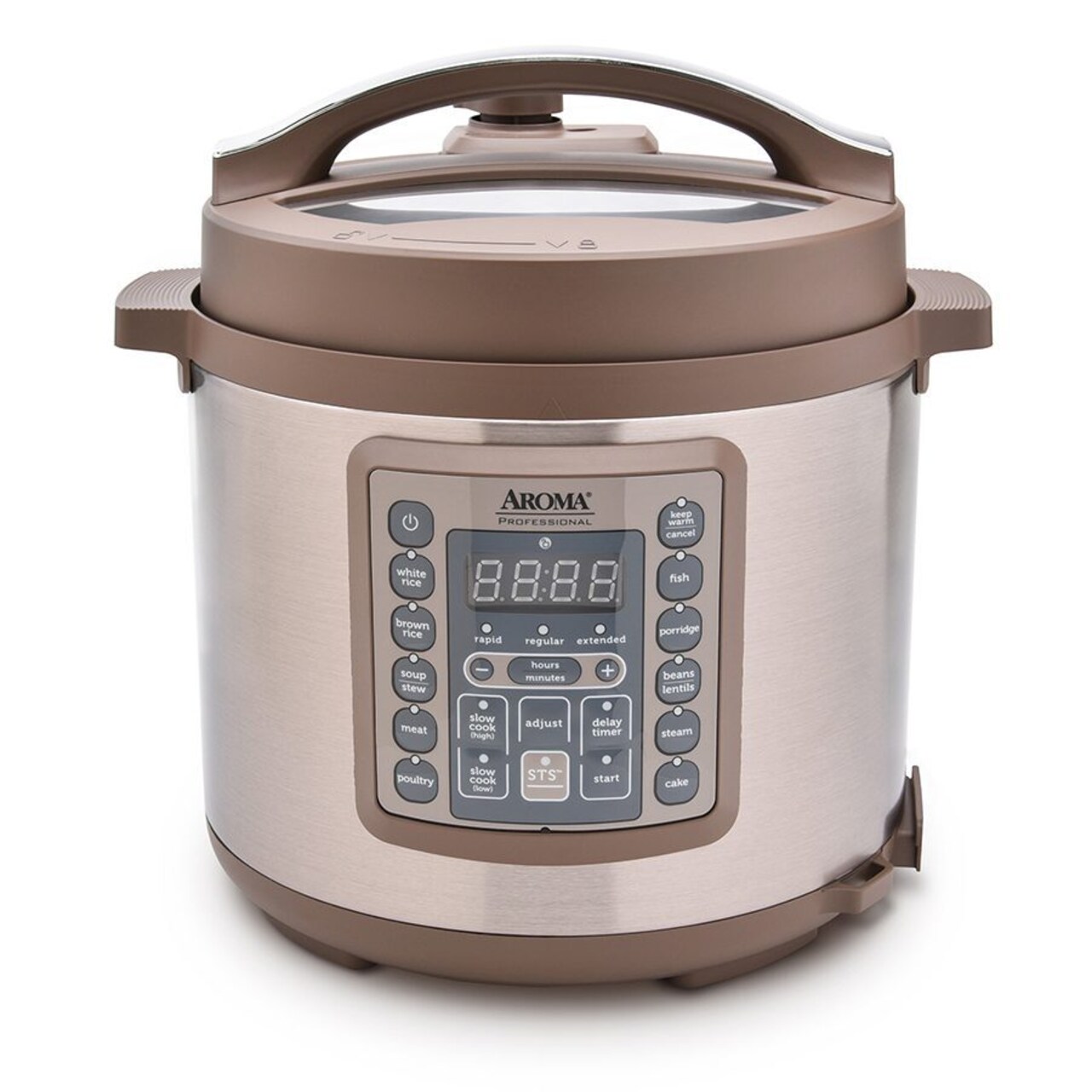 Aroma Housewares Professional MTC-8016 Digital Pressure Cooker, 6